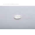 Natural shell buttons are used in high-end clothing